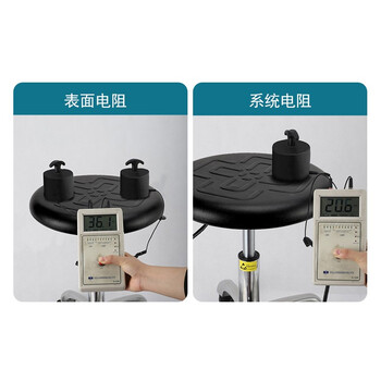 知旦LL1055实验室椅五星滑轮脚工作椅车间流水线钳工台配套椅子