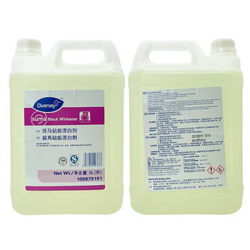 泰华施Diversey 100879191 苏马砧板漂白剂 酒店餐具漂白去油污清洁剂抑菌漂白剂 5L/瓶