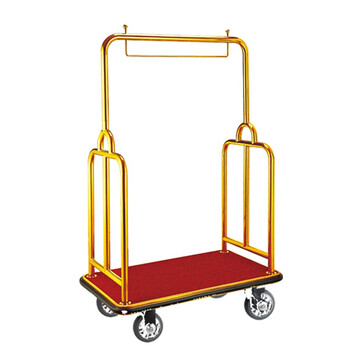 南 XL-18 豪华平顶行李车 钛金 行李车酒店大堂行李车 箱包推拉车