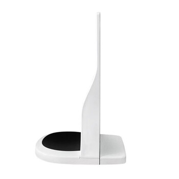 益美得 LSL333452 新款移动台置免接触洗手机支架立式皂液器小支架背板 经典款（白色）