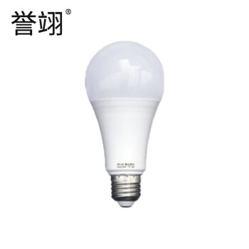 誉翊 LED感应灯E27螺口微波雷达感应过道楼梯灯泡 塑包铝雷达感应灯泡-9W正白光（10个装）