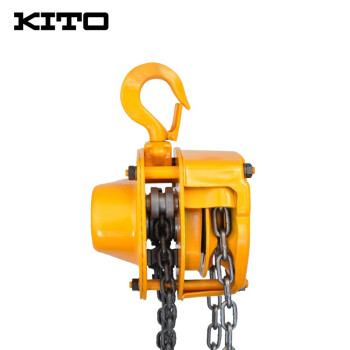 KITO 手拉葫芦 环链葫芦吊装起重工具 倒链手动葫芦 CB005 0.5T3M 200278