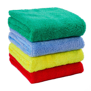 金易洁 微织纤维抹布 吸水不掉毛清洁巾 清洁耗材系列 VM-35G 绿色 1条