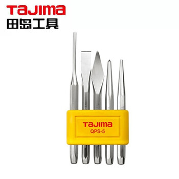田岛（TAJIMA）QPS-6 6件套凿冲组合套装销冲多规格 1701-1401