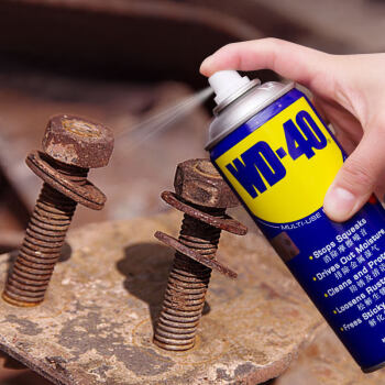 WD-40 多用途金属除锈润滑剂 除湿防锈剂86400  螺丝松动剂 防锈油  400ml 1箱24瓶