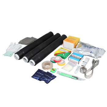 天旭10KV高压冷缩电缆中间接头三芯电缆附件15KV硅橡胶收缩套管 JLS-15/3.2 70-120平方 1套