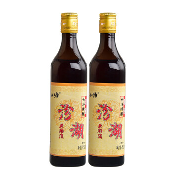 西塘黄酒汾湖老酒精制六年陈酿花雕酒黄酒礼盒6年陈半干型加饭酒500ml