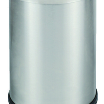 南 GPX-205A 小号圆形翻盖垃圾桶 砂钢 果皮桶  商用酒店宾馆客房垃圾桶 不锈钢垃圾桶