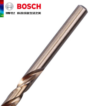 博世（BOSCH）HSS-CO高速钢含钴麻花钻不锈钢用钻头金属开孔1-13mm 5.0 mm HSS-Co  (1支装)