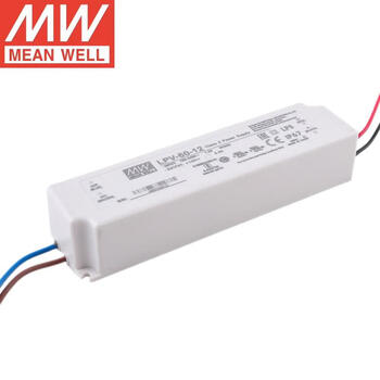 明纬（MEANWELL）LPV-60-12 室外防水防尘 单组输出开关电源