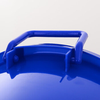 中典白色带盖塑料水桶YY-D022家庭加厚圆桶户外工业用80L垃圾收纳桶发酵胶桶