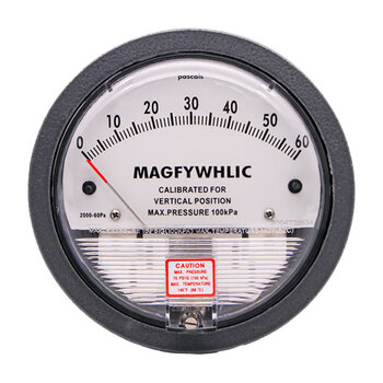 匡建仪表（CONJANT）高精度指针式微差压表压差表压差计空气气压表洁净室微压表风压表负压表 其他量程 