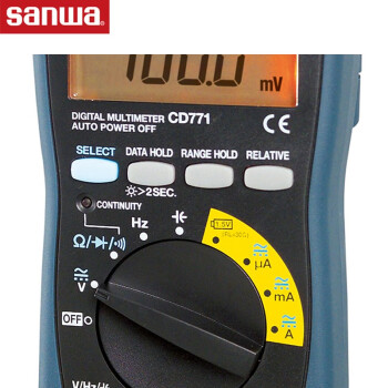 sanwa CD771 三和数字万用表多用表三用表复用表交直流1000V 1年维保