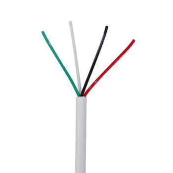 飞尔（FLYER） 窗口对讲机延长线 连接线音频线四芯屏蔽线