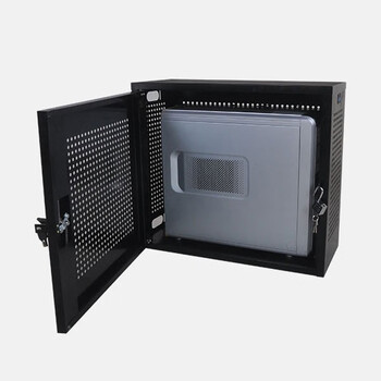 万尊 钢制主机保护箱安全机箱600*600*260mm数据防盗禁用usb双锁保护罩