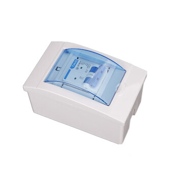 筑采（ZHUCAI）防水空开盒 照明盒塑料3位回路明装暗装通用断路器盒子 1个价格 10个起售 不零售