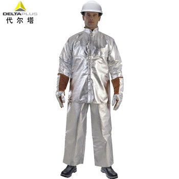 代尔塔（Deltaplus）KITVEPA19SC19C级消防隔热服分体消防隔热服背部有SCBA背囊 定做L码1套