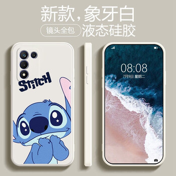 品陌realme真我q3sq3q3i手机壳手机套防摔软壳保护套卡通史迪仔潮壳