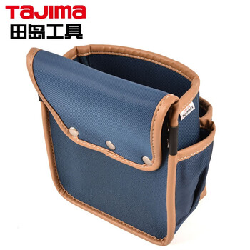 田岛（TAJIMA）TM-DE2S 电工腰包多功能防水帆布工具腰包小号 不含腰带 2004-2517