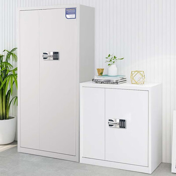 华豫汇阳 保密柜通门无斗国保电子锁老粉灰白色