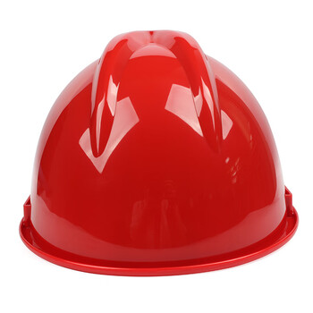 君御1501PE带透气孔安全帽蓝色 *1顶 红色