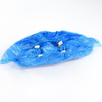 海斯迪克 鞋套*100只/包 商用套鞋酒店宾馆会所脚套 T型卡扣鞋套 HK-629