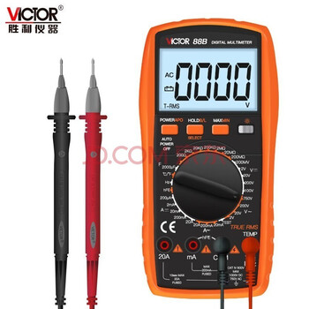 胜利仪器（VICTOR）数字万用表自动量程万用表数字智能高万能表电流表 VC88B 标配现货