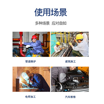 星工 帆布手套 劳保加厚耐磨铁路机械搬运手套 10付装XGS-F8