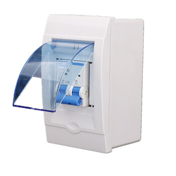 筑采（ZHUCAI）防水空开盒 照明盒塑料3位回路明装暗装通用断路器盒子 1个价格 10个起售 不零售