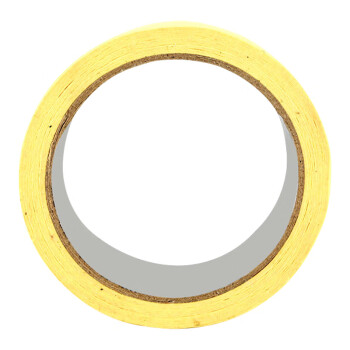 联嘉 美纹纸 纸胶带 高粘柔软性好 喷漆遮蔽装修黄色胶带 30mm×50m