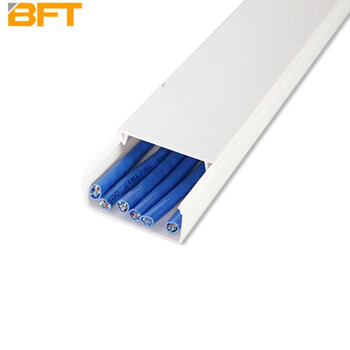 贝傅特 pvc线槽板明装耐踩走线槽方形地线槽 阻燃绝缘线槽 pvc方形线槽20*10 （5米装）