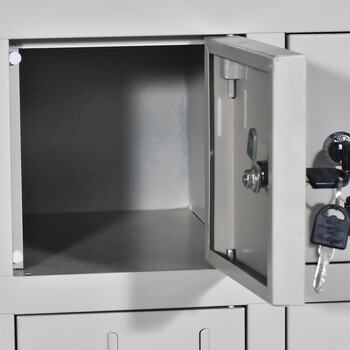 格圣奇手机存放柜对讲机钢制保管柜子学校收纳柜C1660可定制100门