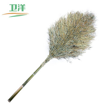 卫洋 大扫把 5斤左右 学校工厂环卫马路物业柏油道路清洁大号竹柄笤帚扫帚手工竹扫把 1个装 WY-002