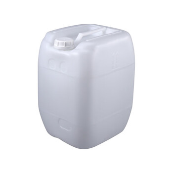 京酷KINKOCCL塑料桶方桶储水桶液体桶堆码桶加厚带盖JKST-A30 白色 30L