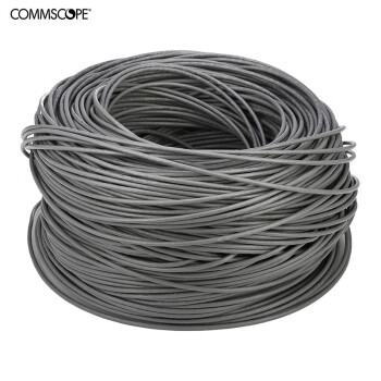 康普（AMP NETCONNECT） 原装超五类网线（0.51±0.02mm）非屏蔽网线 白箱 305米 6-219507-4（参考渠道cs24）