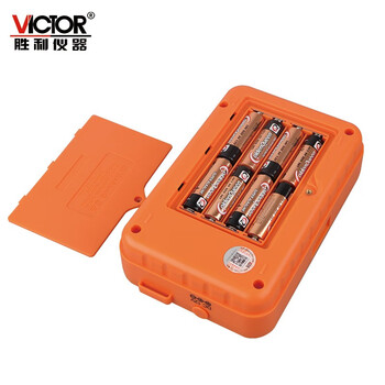 胜利仪器（VICTOR）绝缘电阻测试仪数字摇表兆欧表电工摇表 VC60D+ 标配现货