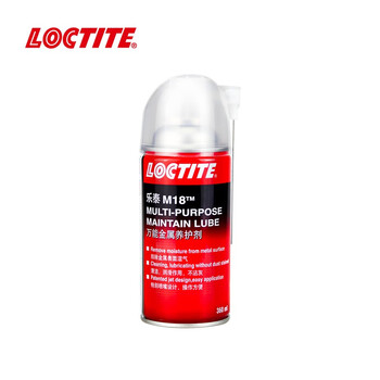 乐泰/loctite M18 防锈润滑剂表面清洗剂万能金属养护剂 360ml 1罐装