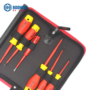 宝合(BOOHER)6件套双色绝缘螺丝批组套 0200202 S2