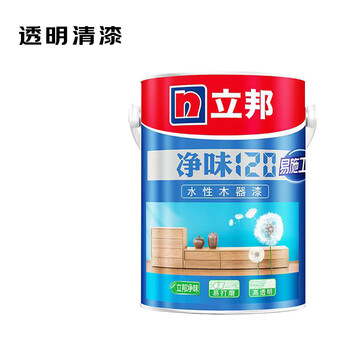 立邦水性木器漆清漆透明水性漆自刷油漆涂料补漆木门漆翻新漆木漆家具漆