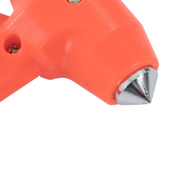 海斯迪克 HKQS-176 红色安全锤 汽车公交车大巴车逃生救生锤 车用长柄应急破窗器大号