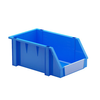 知旦600105组合式零件盒 350*200*150mm电子分类元件盒物料盒H3蓝色