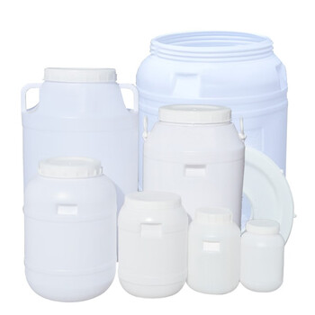 益美得 FW-1087 发酵桶塑料酵素桶储水桶带盖桶密封桶加厚大水桶   50L