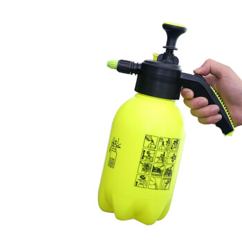 苏识 QJ0119 园艺喷洒水壶气压式喷雾器压力喷雾瓶 2L防爆款-黄色 20个/箱