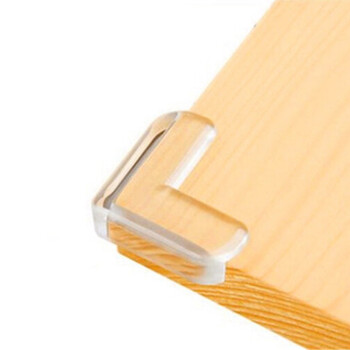 聚远 JUYUAN桌子桌角护角防撞角加厚透明防碰撞包角玻璃防护保护套直角20个装