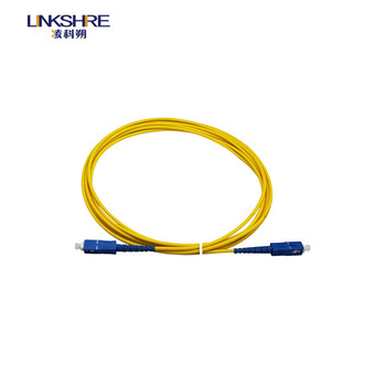 凌科朔（LINKSHIRE）光纤跳线 5米SC-SC单模单芯跳线 电信级光纤跳线 熔接跳钎IDC机房
