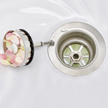 益美得 FW1004 陶瓷拖把池拖把墩布清洗盆下水器 40CM靠背手动下水送下水器