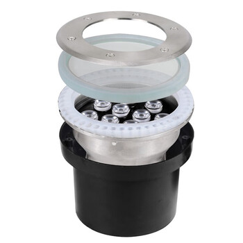 贝工 LED地埋灯 草坪灯户外嵌入式埋地灯 3W 暖光 BG-DM12-3W 12V 
