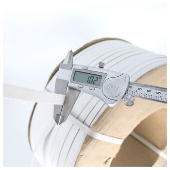 飞尔（FLYER）打包带 pp机用打包带 打包捆扎带 机用塑料 包装带 10KG 白色【FLb678】