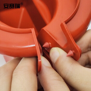 安赛瑞 变压器绝缘保护罩（7个装）高低压变压器护罩 10KV绝缘护套 变压器桩头硅橡胶护套 13958