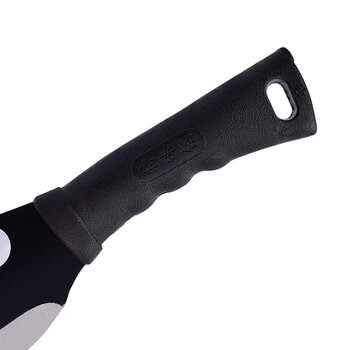 益美得 FW-1013  除草工具镰刀割草刀长柄大镰刀农用砍柴刀 一体胶柄直头砍刀